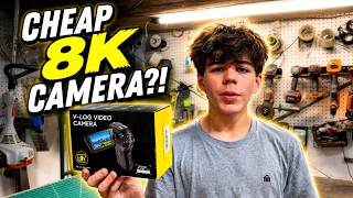 Cheap 8K Vlogging Camera From Amazon! HolyEye DV03 Review