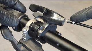 Lockout not working or stuck. Lever doesn't spring back. Fix the damper. RockShox Judy, Recon, 30.