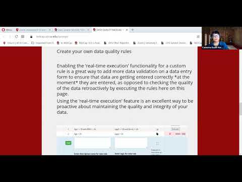 IU REDCap: Data Quality Module