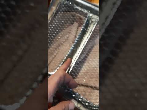 using metal mesh for my Jeeps grill