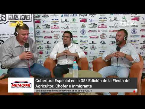 **Cobertura Especial en la 35ª Edición de la Fiesta del Agricultor, Chofer e Inmigrante**