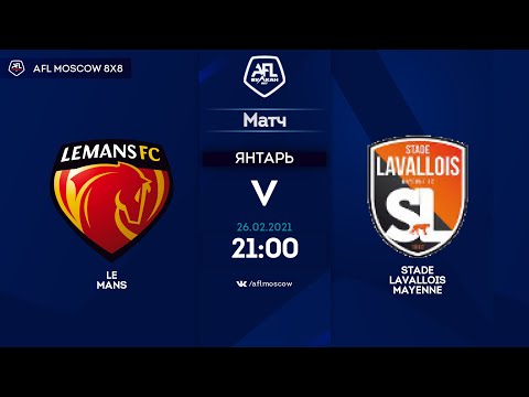 AFL20. France. Ligue 4. Day 18. Le Mans - Stade Lavallois Mayenne