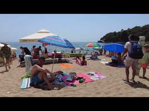 🌞Budva, Montenegro, 🌡T+36C°,  July - Walking Tour - Travel Guide  #42/5