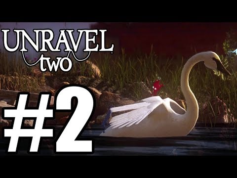 Unravel TWO gameplay Part 2 co-op 2 Players