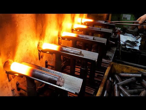 , title : 'Huge bolt mass production process. Amazing Korean old metal factory