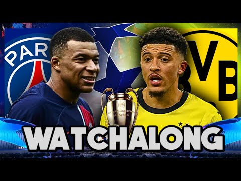 PSG 0-0 Borussia Dortmund • UEFA Champions League [LIVE WATCH ALONG]