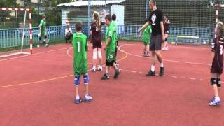 preview picture of video 'Zápas minižáků Kutná Hora A vs. Kutná Hora B (20:22) - 17.6.2012'