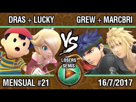 [Afterlife 21] Dras + Lucky vs Greward + Marcbri SSB4 Losers Semis