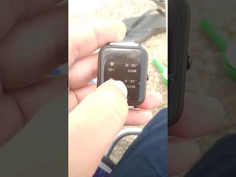 Fullmenu in Amazfit bip. More options for your amazfit.