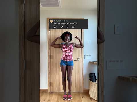 accusing my muscles of being AI?! don’t make my head bigger than it already is 🤣 #fyp