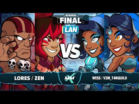 Lores & Zen vs Wess & V3M_T4NQUIL0 - Winners Final - Max Mode 2025 - LAN 2v2