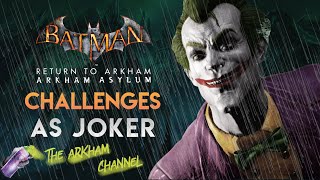 Batman: Return to Arkham – Arkham Asylum – Challenge Maps (As Joker)