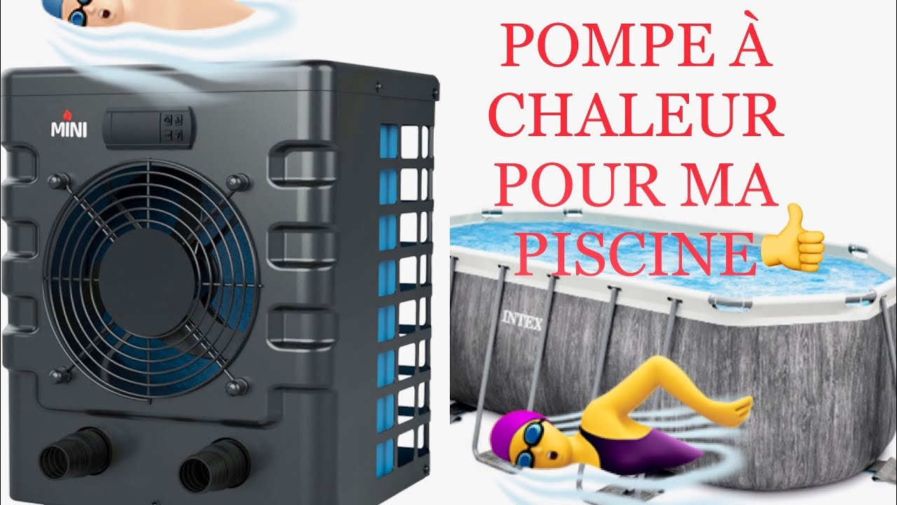 installation Pompe à chaleur piscine hors sol tubulaire piscine #intex chauffée piscine #bestways