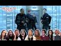 BEST Reaction To Laser Grid Trap Scene In RESIDENT EVIL 2002 Reaction Mashup