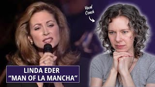 One of my all-time favorites! Linda Eder performs &quot;Man of La Mancha&quot; LIVE. Vocal Analysis and Review