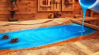 Create River Table at HOME. DIY a Simply Way