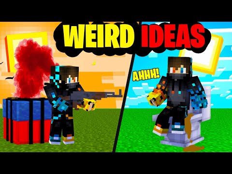 Your Most Weird Ideas In Minecraft😵| Minecraft Hindi