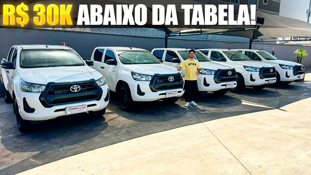 UMA LOJA SÓ COM HILUX DE REPASSE, É CONFIÁVEL? A VERDADE SOBRE REPASSE DE CAMINHONETES