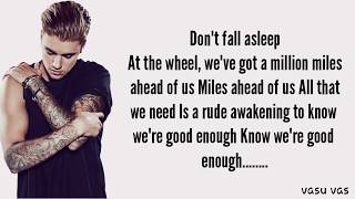 Justin Bieber - Let me love you (Lyrics)