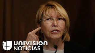 Fiscal general de Venezuela, Luisa Ortega, huye a Colombia junto a su esposo