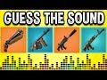 Guess The GUN Sound In FORTNITE BATTLE ROYALE! - Fortnite Quiz #2