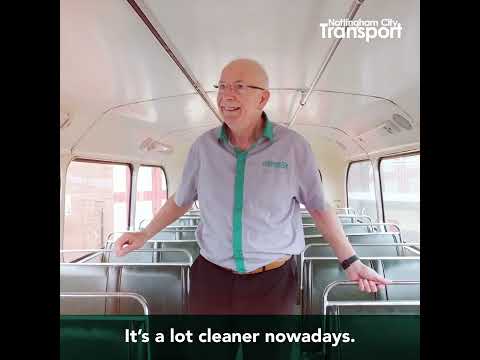 Nottingham City Transport - Bus Driver George Retires After 48.5 Years