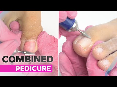 Pedicure Tutorial | Combined E-file Pedicure