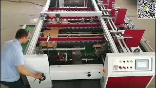 two pieces folder gluer