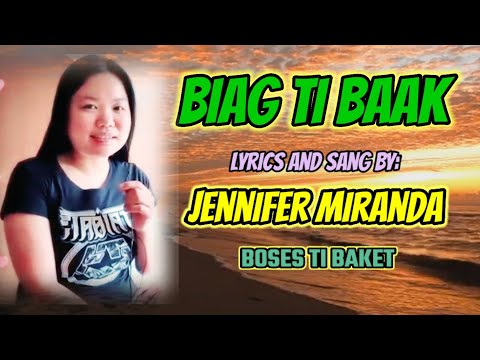 BIAG TI BAAK_voice over BOSES TI BAKET Lyrics and sang ny Jennifer Miranda