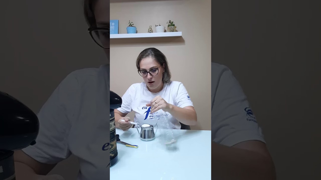 Experiência com fermento biológico