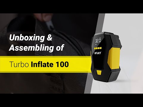 DYLECT - Turbo Inflate 100 | Tyre Inflator | Unboxing and Assembly | Think Beyond