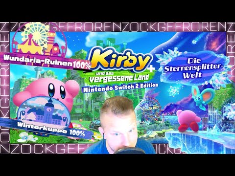 🟣 Kirby STERNENSPLITTER-WELT  🟣 100% Wundaria-Ruinen & Winterkuppe!  Alle ASTRALINIS!