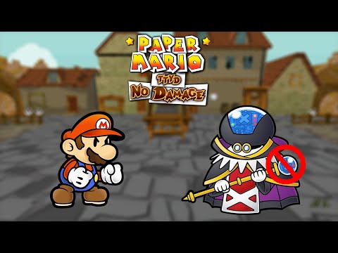 Paper Mario The Thousand Year Door - The No Damage Challenge Run