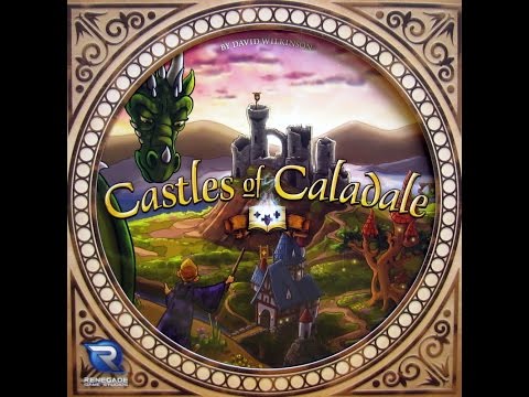 The Purge: # 1361 Castles of Caladale: Unboxing the Game and looking at the goodies inside