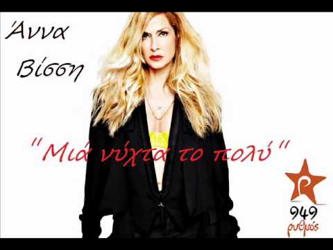 Anna Vissi-Mia Nihta To Poli  NEW SONG 2012  Soon on Rythmos 949 Teaser