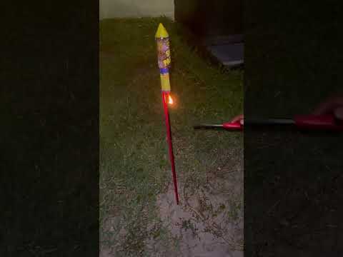 Firework Rocket Gone Wrong!