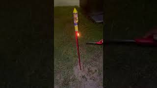 Firework Rocket Gone Wrong!