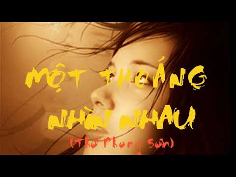 Một thoáng nhìn nhau Sheet - Từ Công Phụng