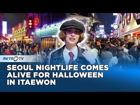Itaewon Halloween Draws Crowds Three Years After Tragedy
