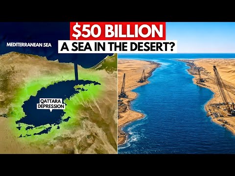 Egypt’s INSANE Plan To Construct A SEA In The Middle Of The Desert!