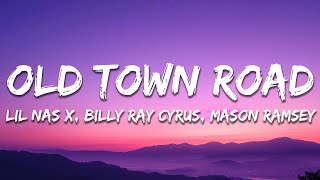 Lil Nas X &amp; Billy Ray Cyrus (feat. Young Thug &amp; Mason Ramsey) - Old Town Road (Remix) (Lyrics)