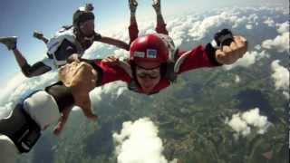 preview picture of video 'My skydiving training - Mon stage Para'