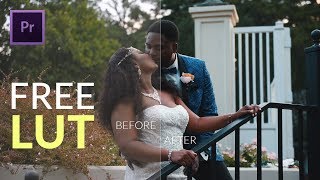 Free LUT for Black Wedding Films