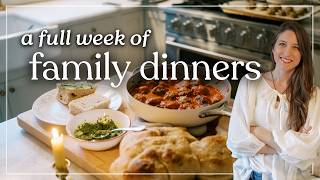 Eat Out Less, Cook More | A Full Week of Family Dinners