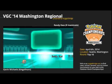 VGC '14 Washington Regional: Top 16 - Gavin M (kingofmars) vs Randy K (R Inanimate)