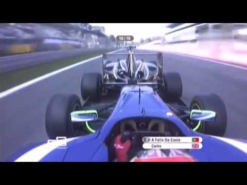Bump Draft style Nascar in GP3 2012 at Monza