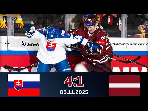 HIGHLIGHTS: Deutschland Cup 2025- Slovakia VS Latvia