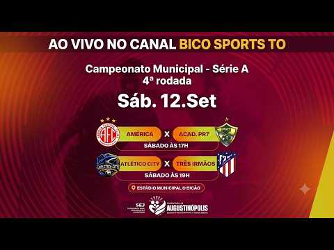 4ª RODADA SÉRIE A 2026 - AUGUSTINÓPOLIS/TO - 12/09/26