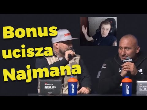 Nitro ogląda 1 Konferencje Bonus BGC vs Marcin Najman 🤔