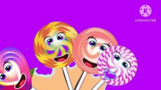 THE FINGER FAMILY LOLLIES FAMILY NURSERY RHYME (SWEETS) FINGER FAMILY SONGS